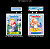 Enlargements of the ink smudge errors on cards 26a and 37a of the United States Garbage Pail Kids All-New Series 5